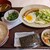 すき家 - 料理写真:納豆ソーセージエッグ朝食のごはんミニ