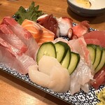 日本酒酒場 福島スイッチ - お造り盛り合わせ