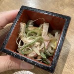 Teppan baru sakuragi chou Gappo - お通し