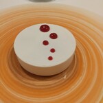 La Vallee d'Or - イチゴのソルベとバニラクリーム