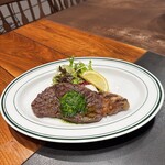 Grilled Tokachi beef sirloin Steak