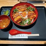 Neo Wa Dining Mirai - 豚角煮カツ丼　みそ
