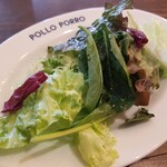 POLLO PORRO - サラダ。