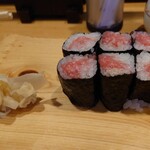 栄寿し総本店 - トロ鉄火巻き