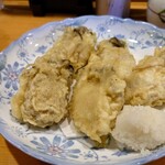 栄寿し総本店 - カキ天