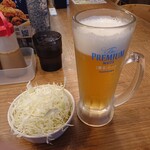 札幌ザンギ本舗 - 生ビールとお通し