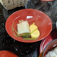 いもぼう 平野家本家 - 湯葉のお吸い物