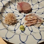 温石 - とれたて新鮮なものとは違う素材の旨味が濃いです。