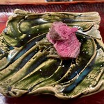 ななしの庵 - 西和賀産牛肉のリブロース