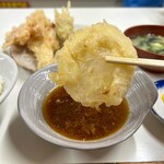 天ぷら定食ふじしま - 玉葱
