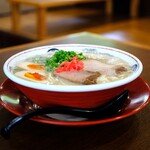 Tonkotsu Ramen Maru Yasu - 味玉豚骨ラーメン