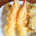 本田 - 海老は２本
      サックサクの揚げ上がり