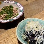 福岡アバンギャルド - 茄子の揚げ浸しと酢物