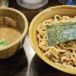 つけ麺 えん寺 - つけ麺（極太胚芽麺）麺1·5倍@1,000円