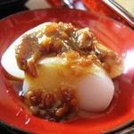 農家料理 高宮 - 玉こんにゃく柚子味噌田楽