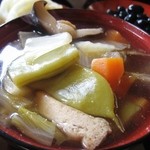 農家料理 高宮 - 野菜汁