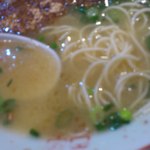 麺・スープのアップ