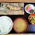 お食事処かけす - 料理写真:イワナ塩焼き定食 ¥1000