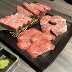 近江うし焼肉 にくTATSU - 極上タン塩、極上ハラミ、サーロインステーキ、厳選近江うしの厚切りステーキ