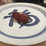 寿司福島 - 初めてのからしが美味しかったです