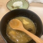 寿司福島 - このスープが美味し過ぎました☺️