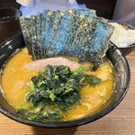 家系ラーメン クックら - かためおおめ海苔ライス　