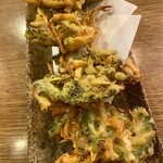 沖縄酒楽やがて - ゴーヤのかき揚げ