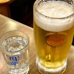 沖縄酒楽やがて - 生ビールと焼酎お湯わり
