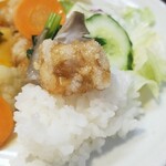 キッチン ブルー グローブ - あんこうを乗せます