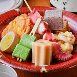 おでんと酒 十 - おでん盛り合わせ