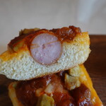 カフェデンマルク - チリドックの断面