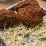 焼鶏館 - 牛豚メンチカツ