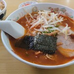 寿蘭 - ごまあじラーメン850yen(価格改定後)