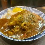 ヌードル＆スパイスカレー 今日の1番 - 朝限定セットの本日のカレー(ポークカレー)