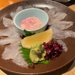 睦月処　穂寿美 - カワハギ造り