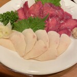 Fukurou - 赤身とタテガミの2種盛り（3000円）