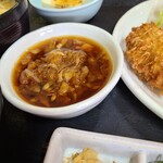 かつ廣 - ざっくりとした、大根おろし。