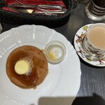 Cafe La MILLE - プレーンホットケーキ・カフェオレ⭐︎ミ