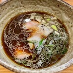 Tsukesoba Jinguuji - 鰹昆布出汁 醤油つけそば（1000円）