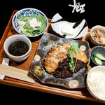 izakaya草 - チキンピカタ定食