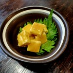 Hirose Kazoku Shokudou Taishuu Sakaba Harenoya - クリームチーズの味噌漬け