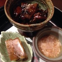 土佐料理 祢保希 赤坂店 - 酒盗：煮こごり：鰹の甘露煮