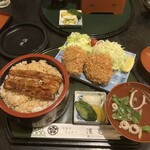 うなぎ とんかつ 濱亀 - 