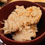 うどんとおむすび 紬 - かやくご飯