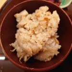 うどんとおむすび 紬 - かやくご飯