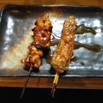 炭火焼鳥中村屋 - もも、たたき