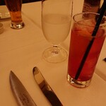 ベンジャミンステーキハウス - 飲み物も注文（忘れた）