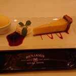 ベンジャミンステーキハウス - キーライムパイとアイス