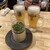鮨・酒・肴 杉玉 - 料理写真:ビールと杉玉ポテトサラダ