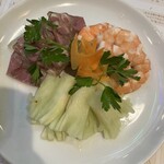 老辺餃子舘 - 冷菜3種盛り
